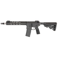 KARABIN SAMOPOWTARZALNY NOVESKE 4TH GEN. N4 12.5 SS BLACK CERAKOTE NSR-13.5 (M-LOK), TALON SAFETY, AMBI BOLT ANG MAGAZINE CATCH, BRAVO STOCK, 22 P-GRIP, MBUS PRO, PIG PEN FH 5/8x24; KAL.: 6 mm ARC