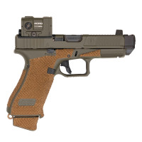 PISTOLET SAMOPOWTARZALNY AGENCY ARMS SAGE V2 GLOCK 19X, Z CELOWNIKIEM AIMPOINT ACRO, KAL.: 9 x 19 mm