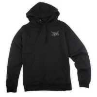 GBRS BLUZA PARTIOTISM Z KAPTUREM CZARNA L