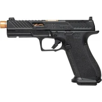 SHADOW SYSTEMS DR920 KAL. 9x19mm, BLACK FRAME, ELITE SLIDE OPTIC BLACK, SPIRAL THREADED BARREL BRONZE, SS ROD, BLK SERR